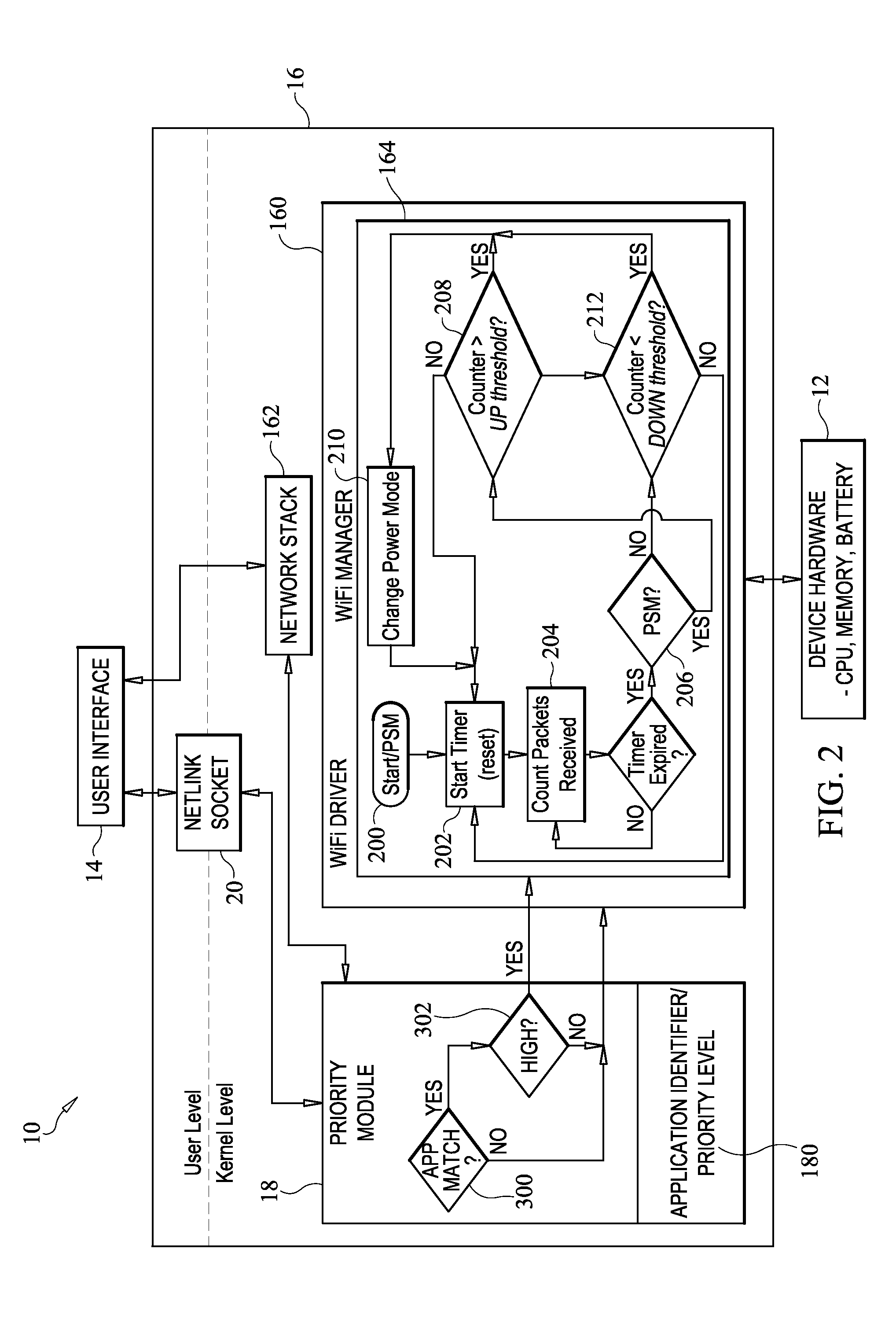 Method for conserving power on battery-powered communication devices