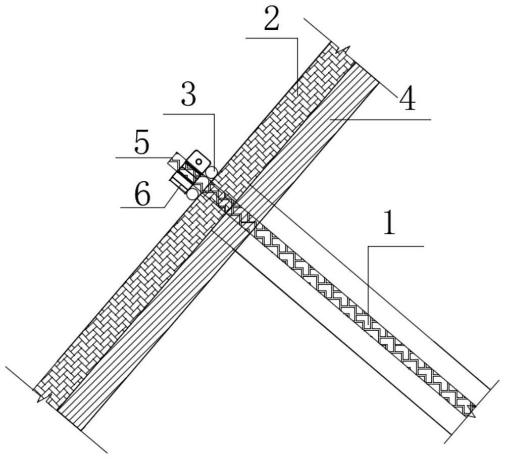 Assembly type supporting drainage structure
