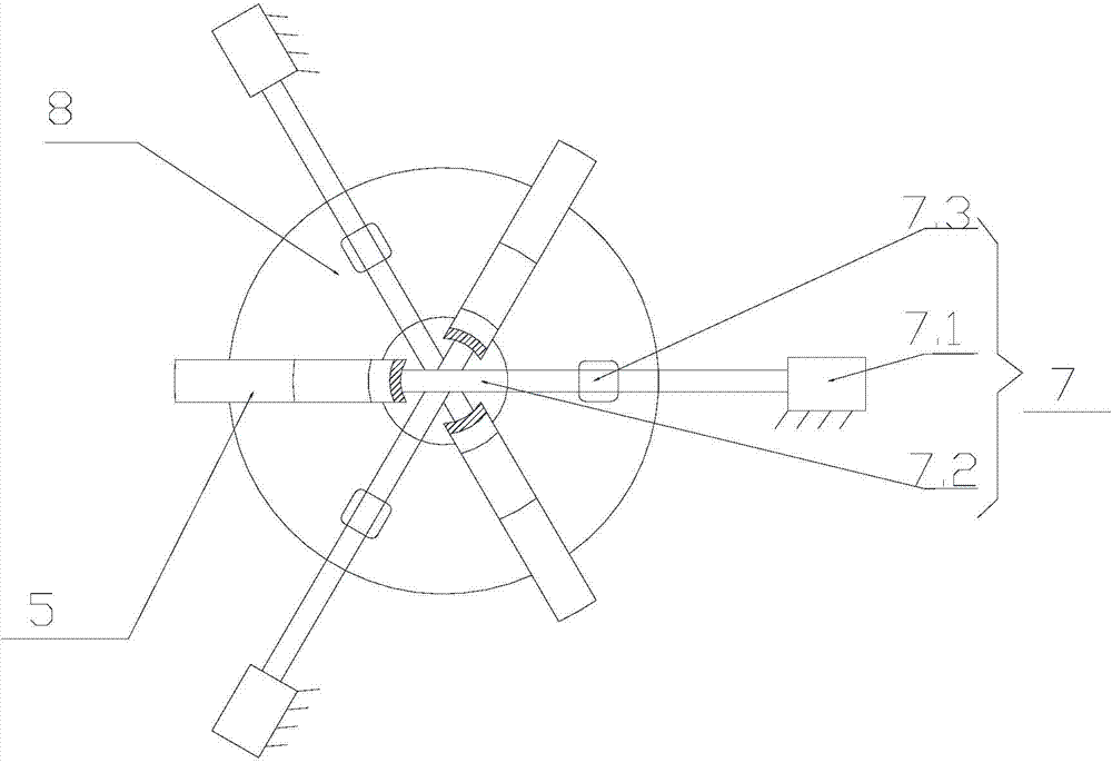 Vertical cylinder liner piston ring friction-wear test device