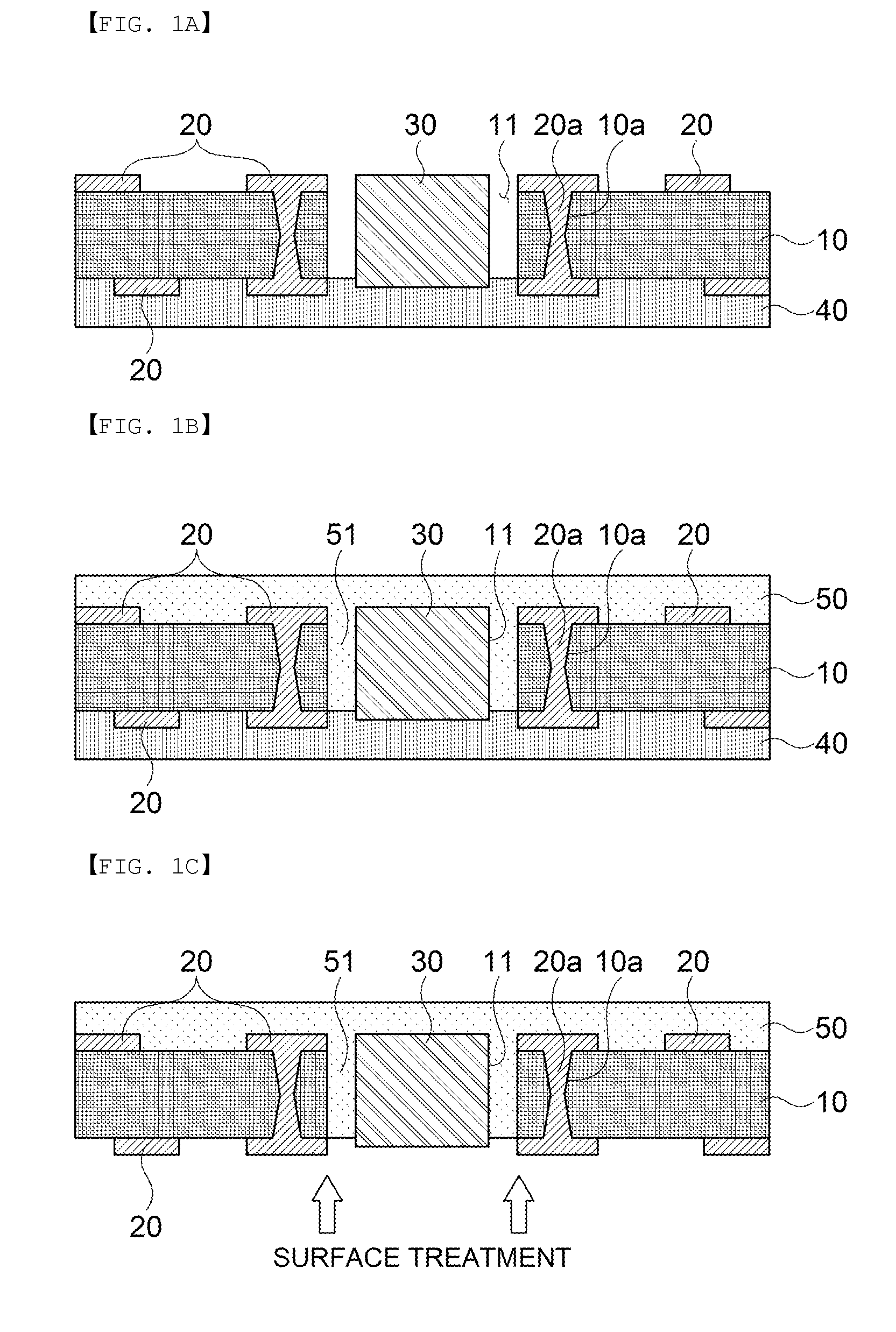 Method for manufacturing electronic component embedding substrate and electronic component embedding substrate