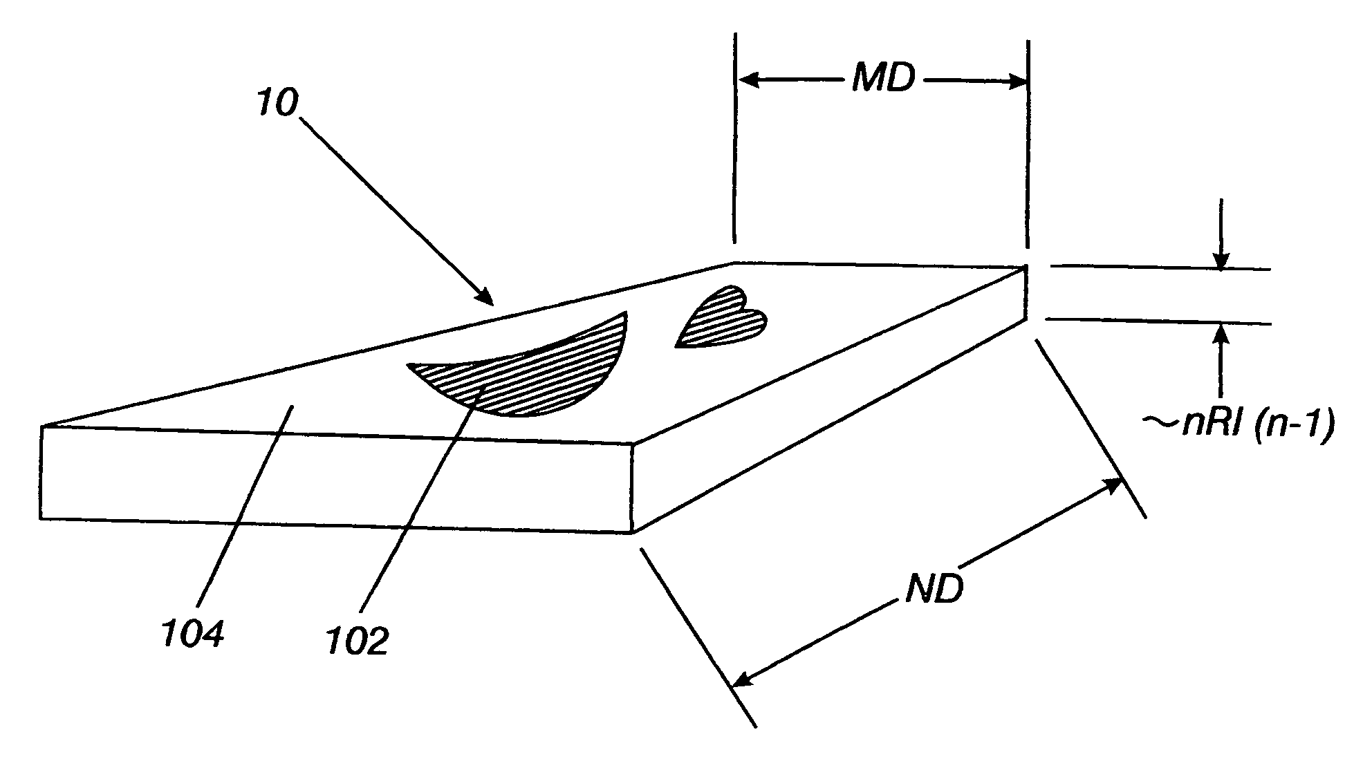 Method of producing a sheet having lenticular lens in pre-selected areas