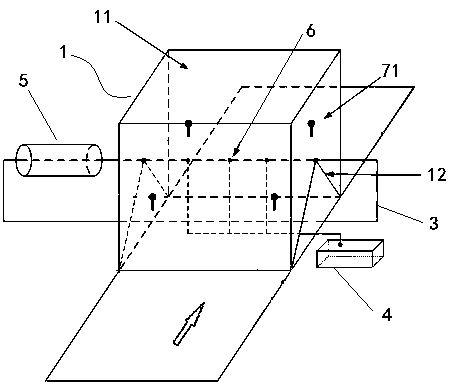 Wire temperature rise experimental device and experimental method thereof