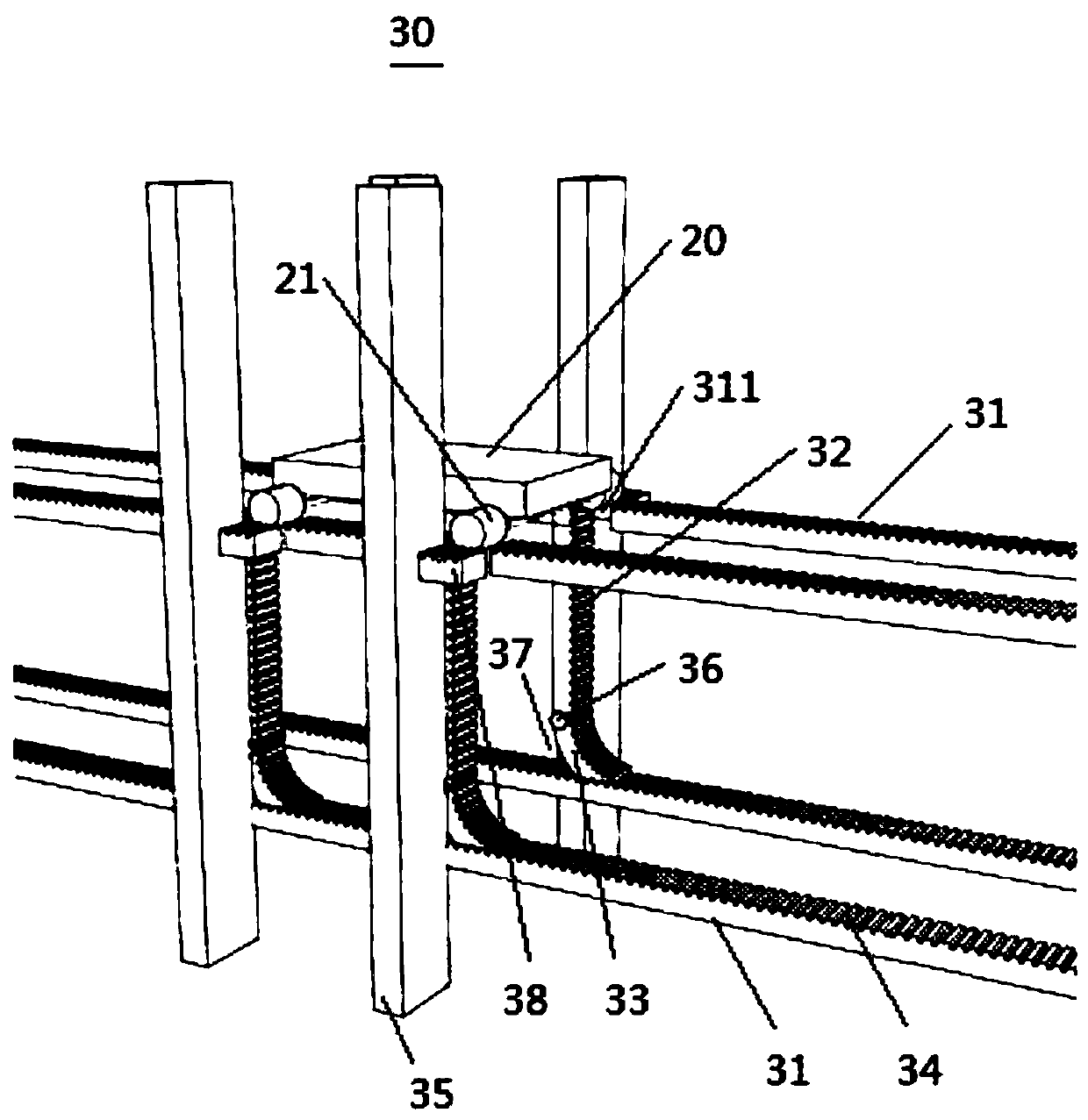 Material transportation system and warehouse