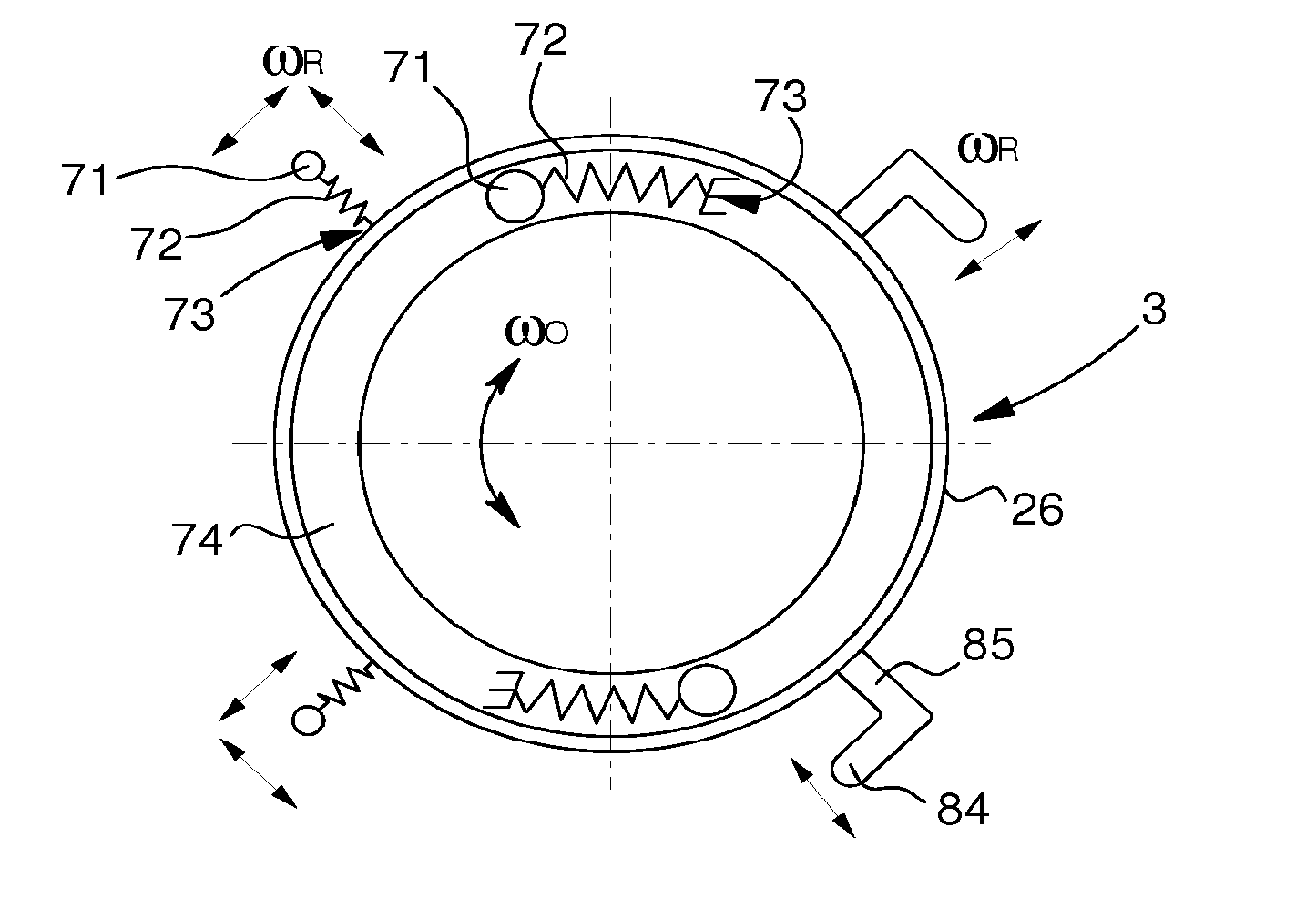 Method for maintaining and regulating a timepiece resonator