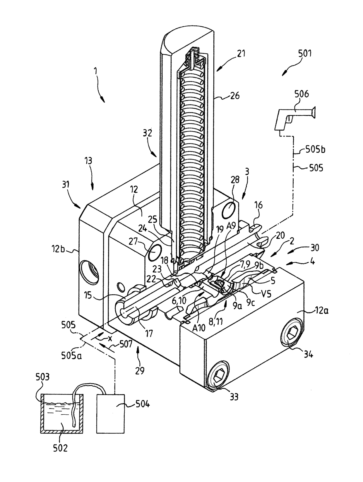 Pulsation damping system