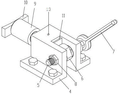 Shaft gear quick positioning and clamping device and positioning and clamping method