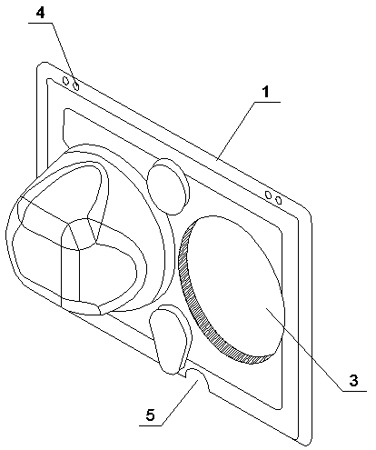 Dustproof cover for car coupler device and preparation method of dustproof cover