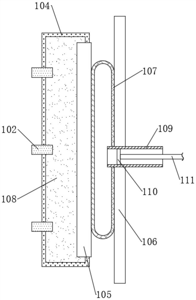 Water seepage strong reminding type exterior wall tile for a fabricated building