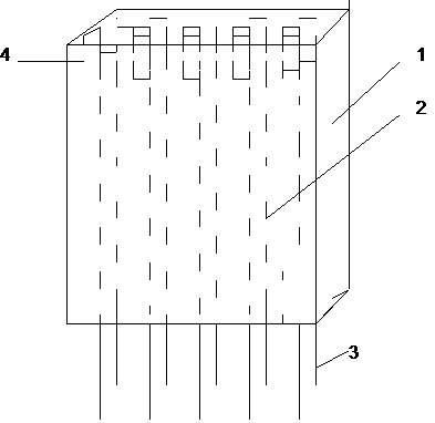 Reverse assembly method of unexposed sleeve concrete prefabricated wallboard