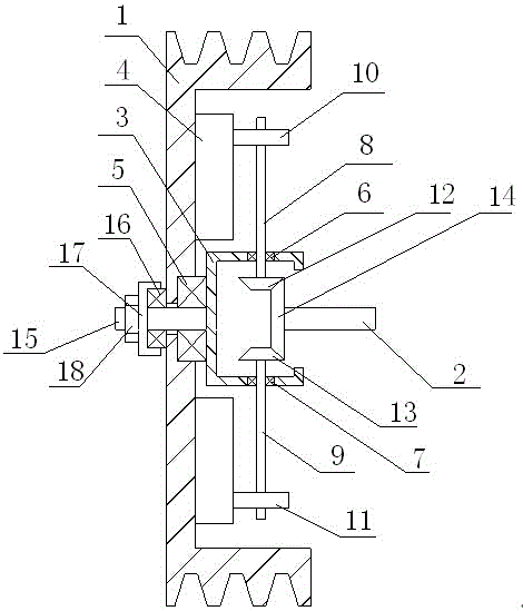 An automatic transmission pulley