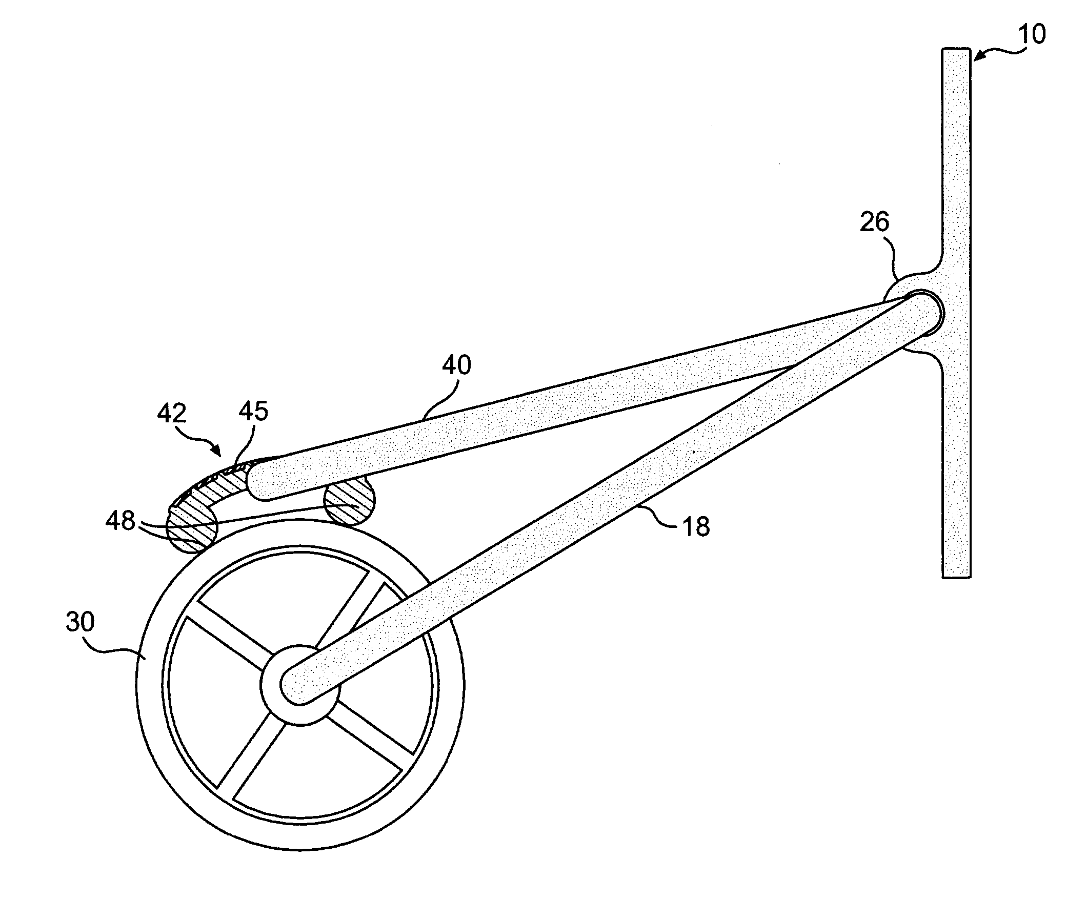 Frictional surface apparatus for one handed dispensing of paper sheet segments