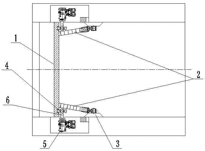 Gate system for hydropower station