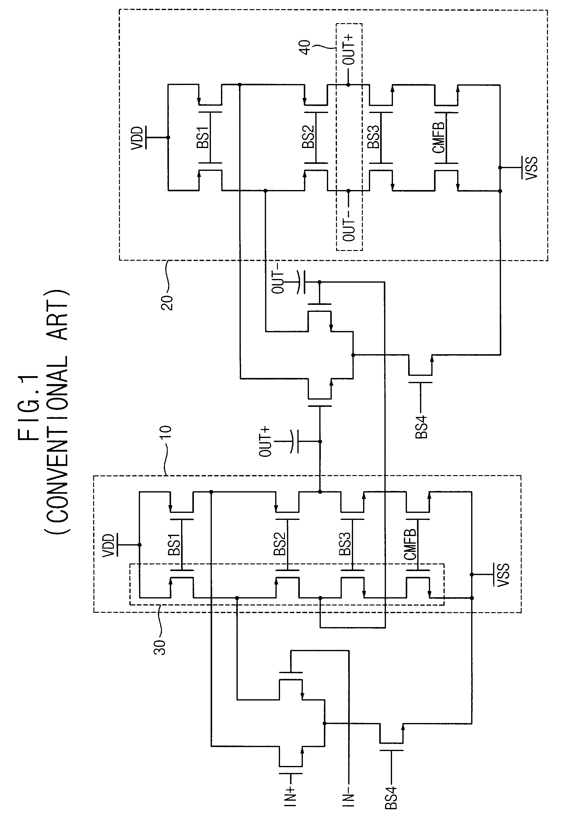 Low-voltage operational amplifier and operational amplifying method