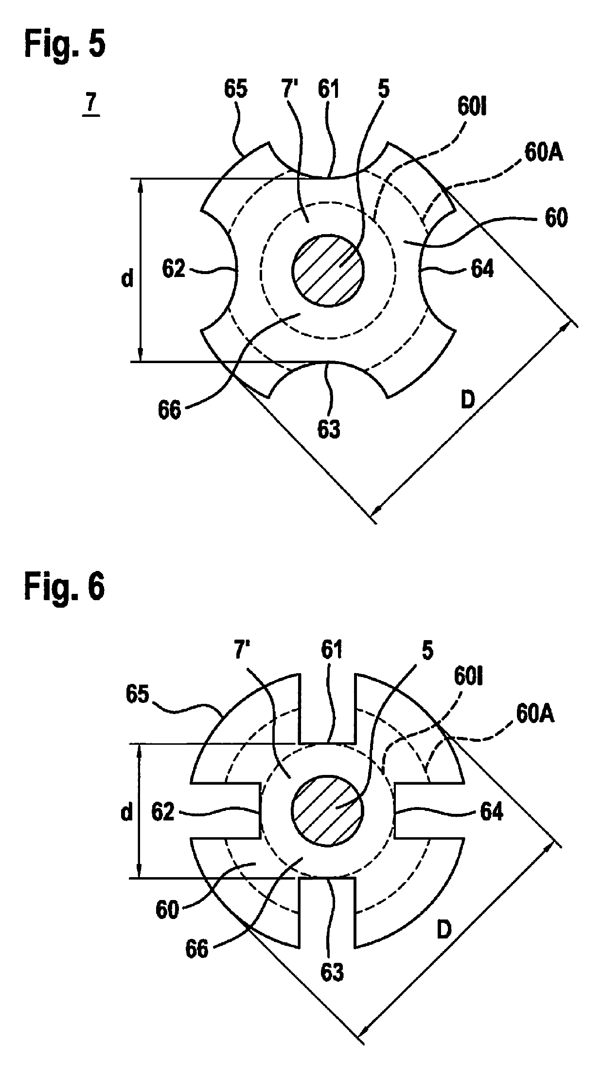 Valve for metering a fluid