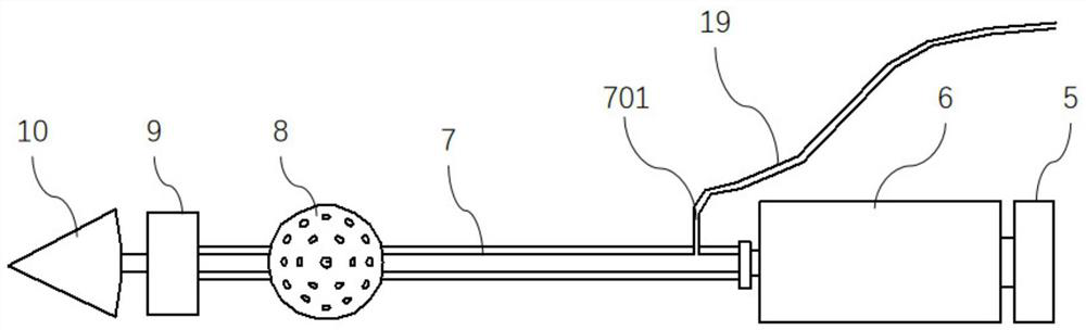 Indoor simulation device and method for slope blasting