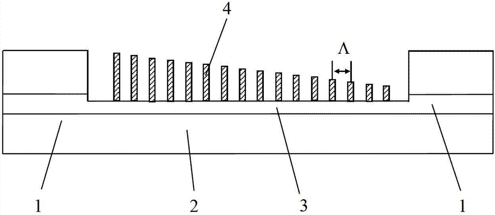 Two-dimensional integrated optical fiber online storage based on linear array multi-core optical fiber