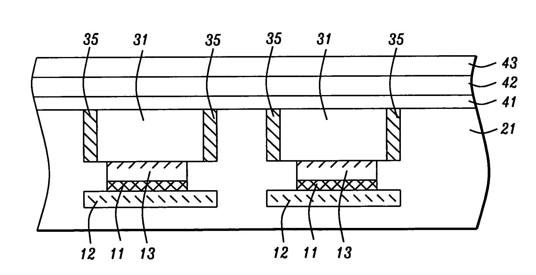 Planar flux concentrator for MRAM devices