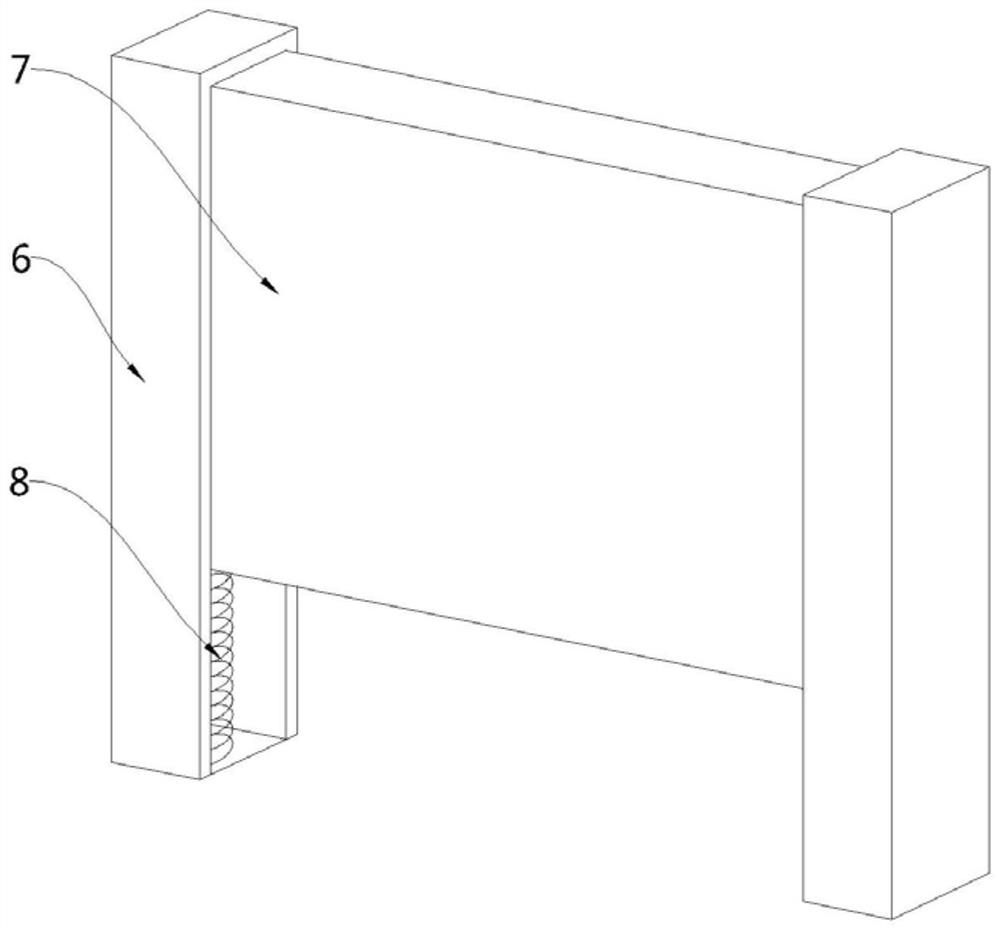 Electronic component storage device convenient to take and use