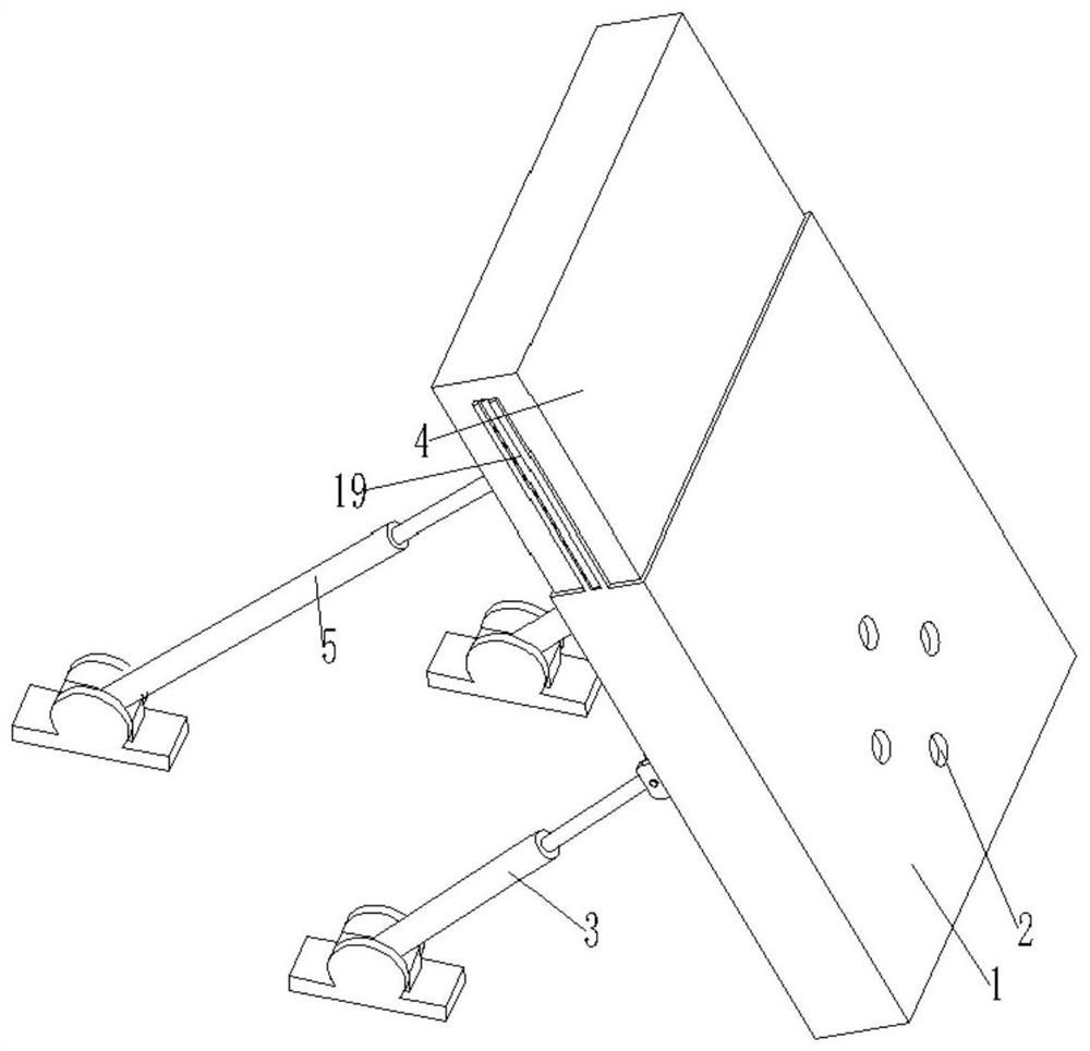 An automatic control flap rubber dam