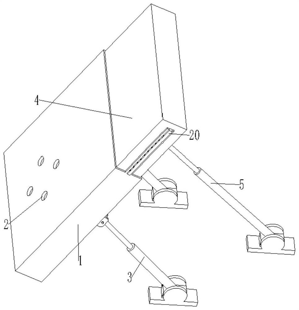 An automatic control flap rubber dam