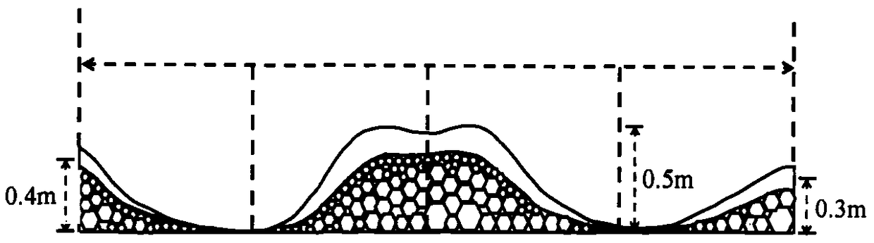 Set of methods for naturally transforming riverbed of wide shallow river channel