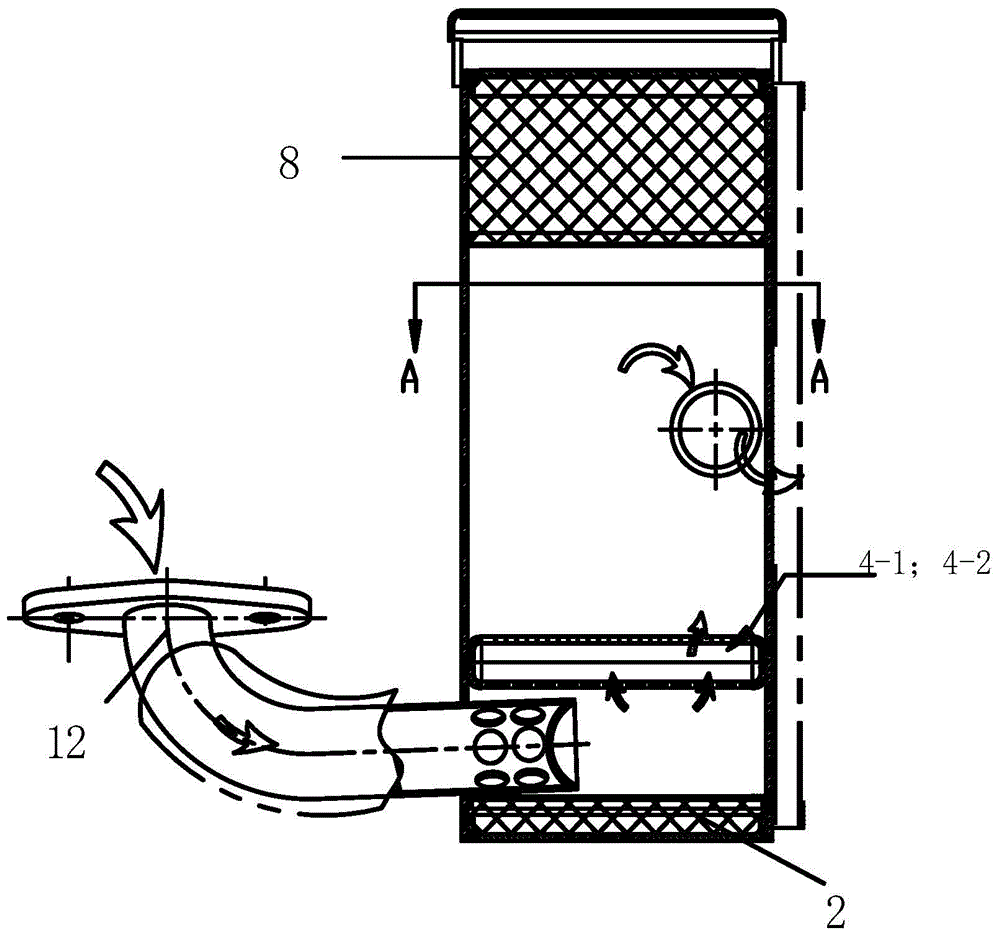 Resonant silencer