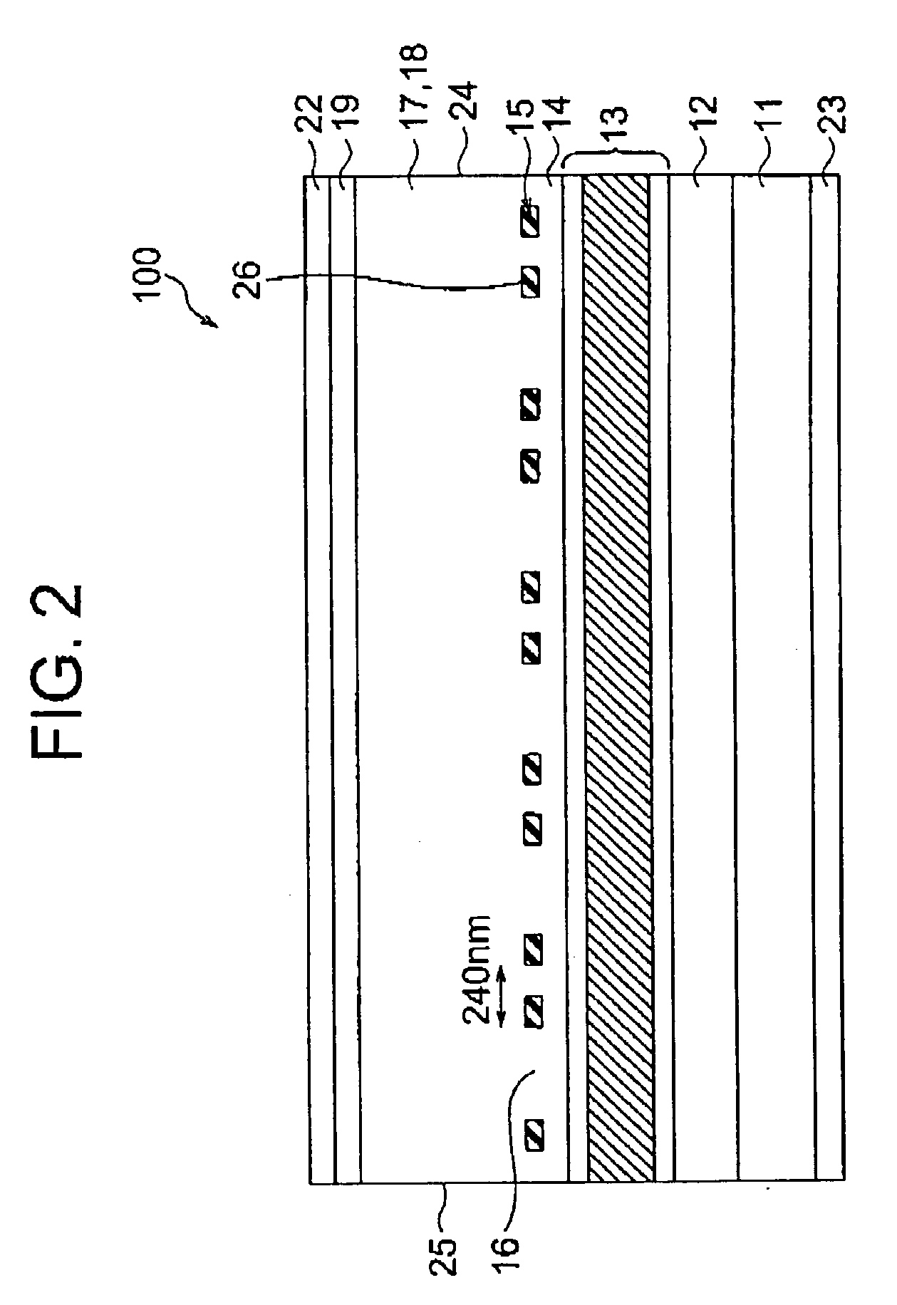 DFB semiconductor laser device having ununiform arrangement of a diffraction grating