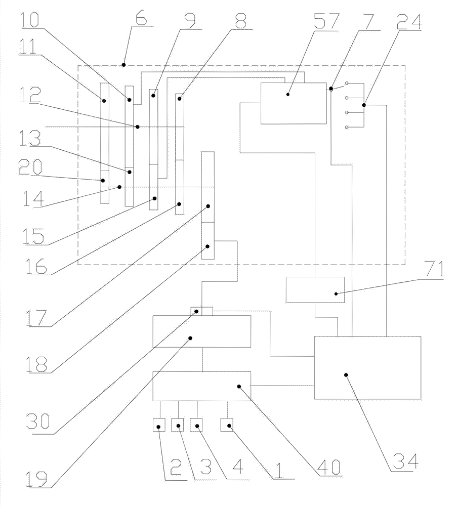 Electromobile variable speed driving system and automatic variable speed control method