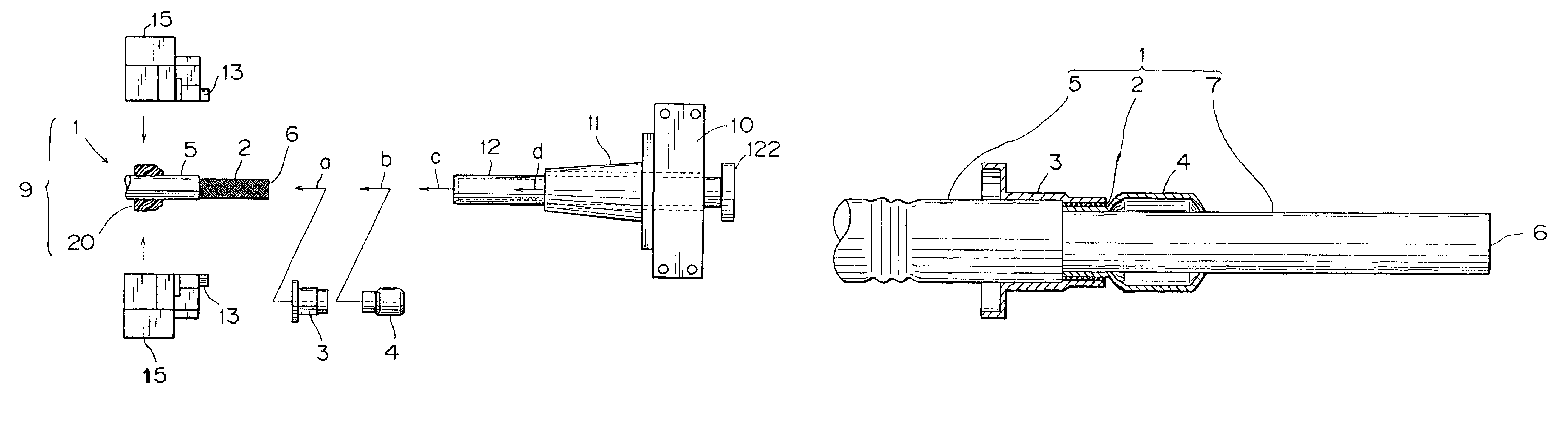 Apparatus for finishing stripped end of shield wire