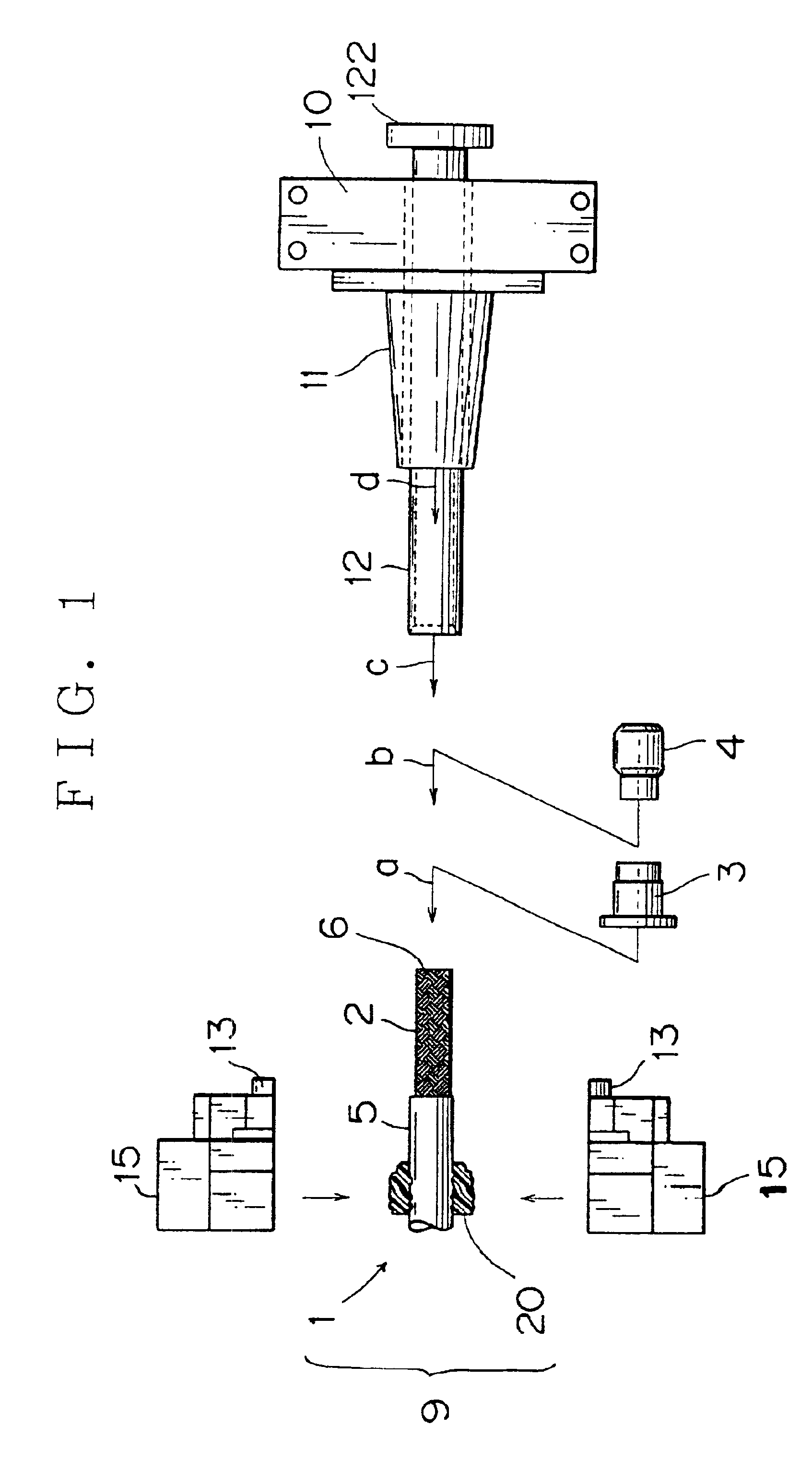 Apparatus for finishing stripped end of shield wire