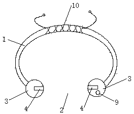 Cuff bracelet-type novel oversleeve