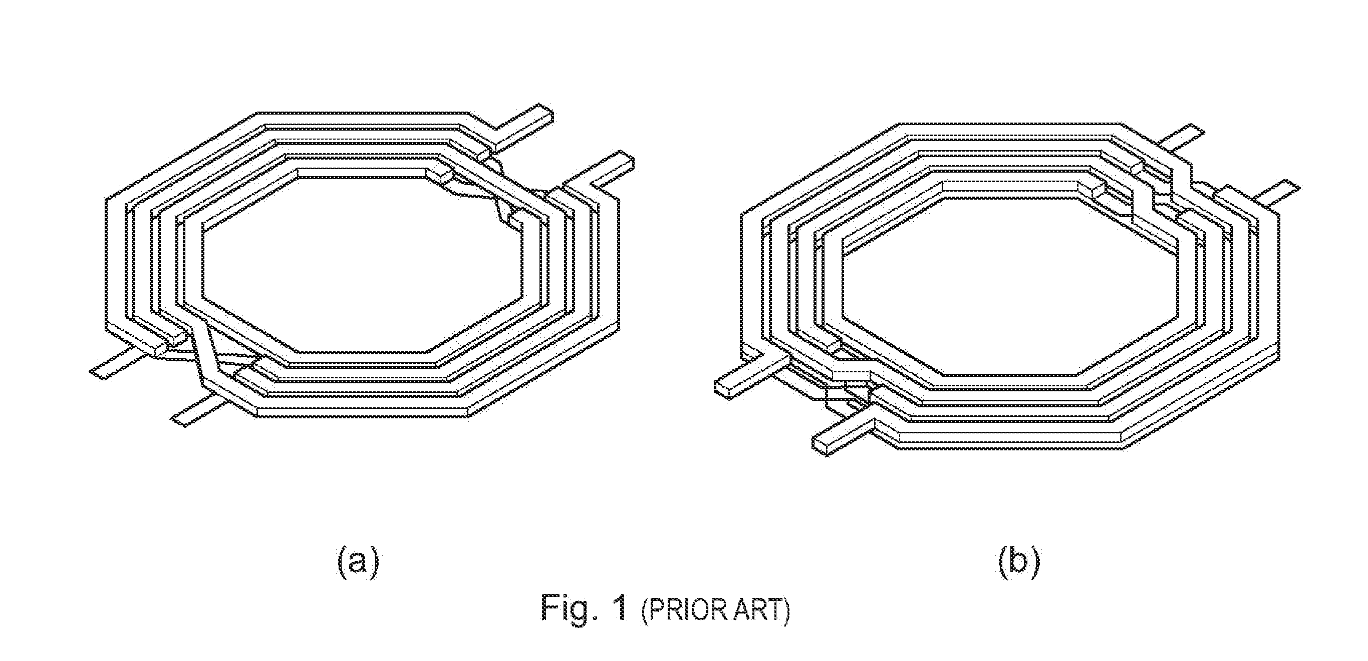 Integrated transformer and method of fabrication thereof