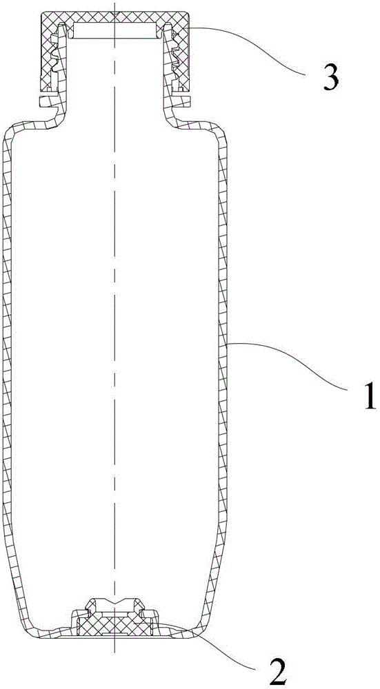 Reagent bottle and its reagent loading device and method