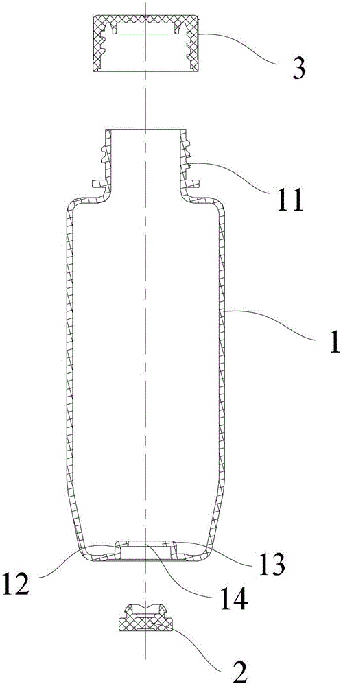 Reagent bottle and its reagent loading device and method