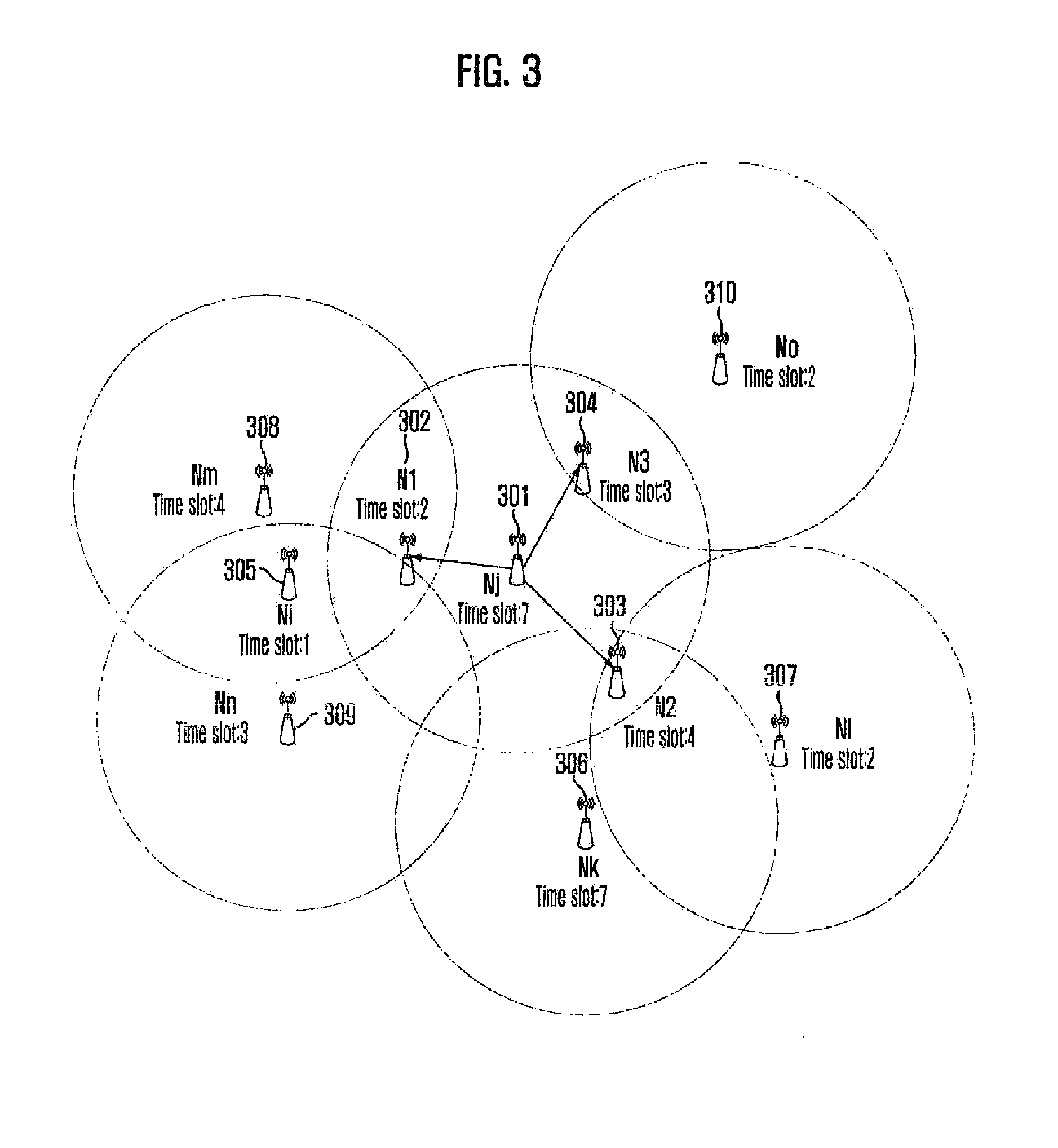 Method for avoiding and overcoming indirect collision in beacon-mode wireless sensor network