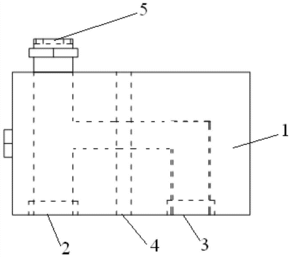 Continuous casting cooling jet nozzle