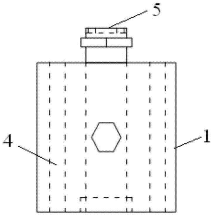 Continuous casting cooling jet nozzle