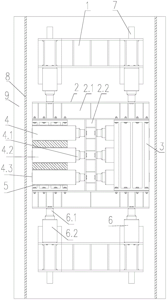 On-way locking device of ship reception chamber of ship lifter