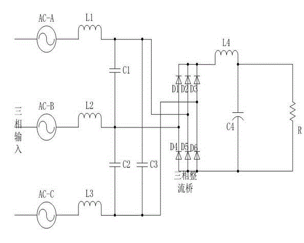 Boost circuit without switching device for electrical equipment