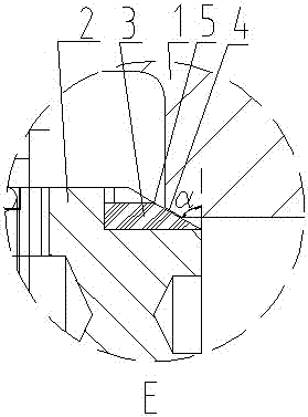 A sealing ring for a piston in a launcher of a pneumatic Hopkinson device