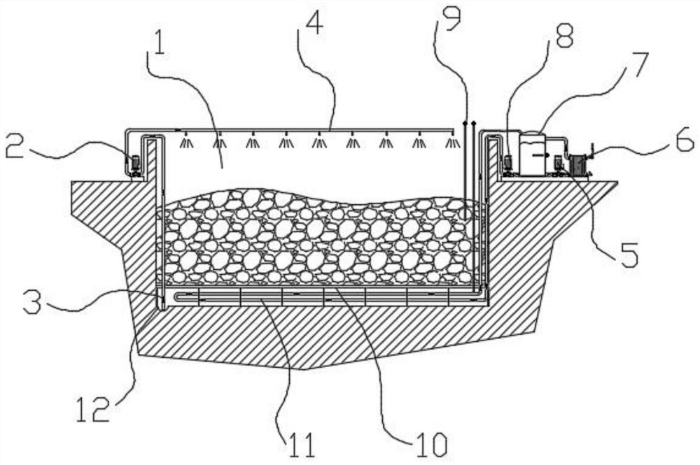 Constant temperature heating system for fermentation tank