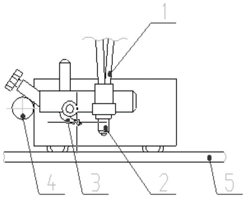 A flame cutting device
