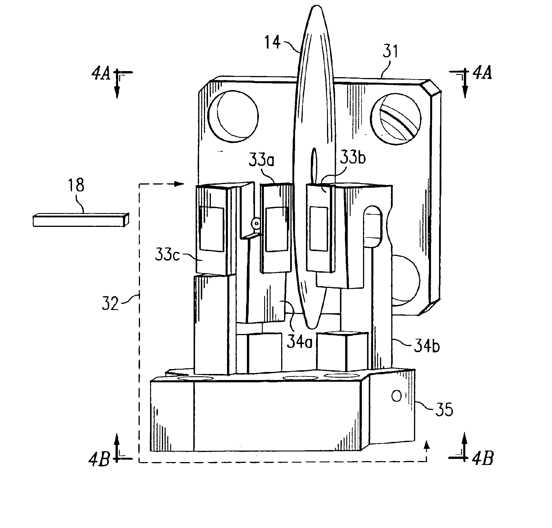 Adjustable mirror assembly for polarization dependent loss compensation