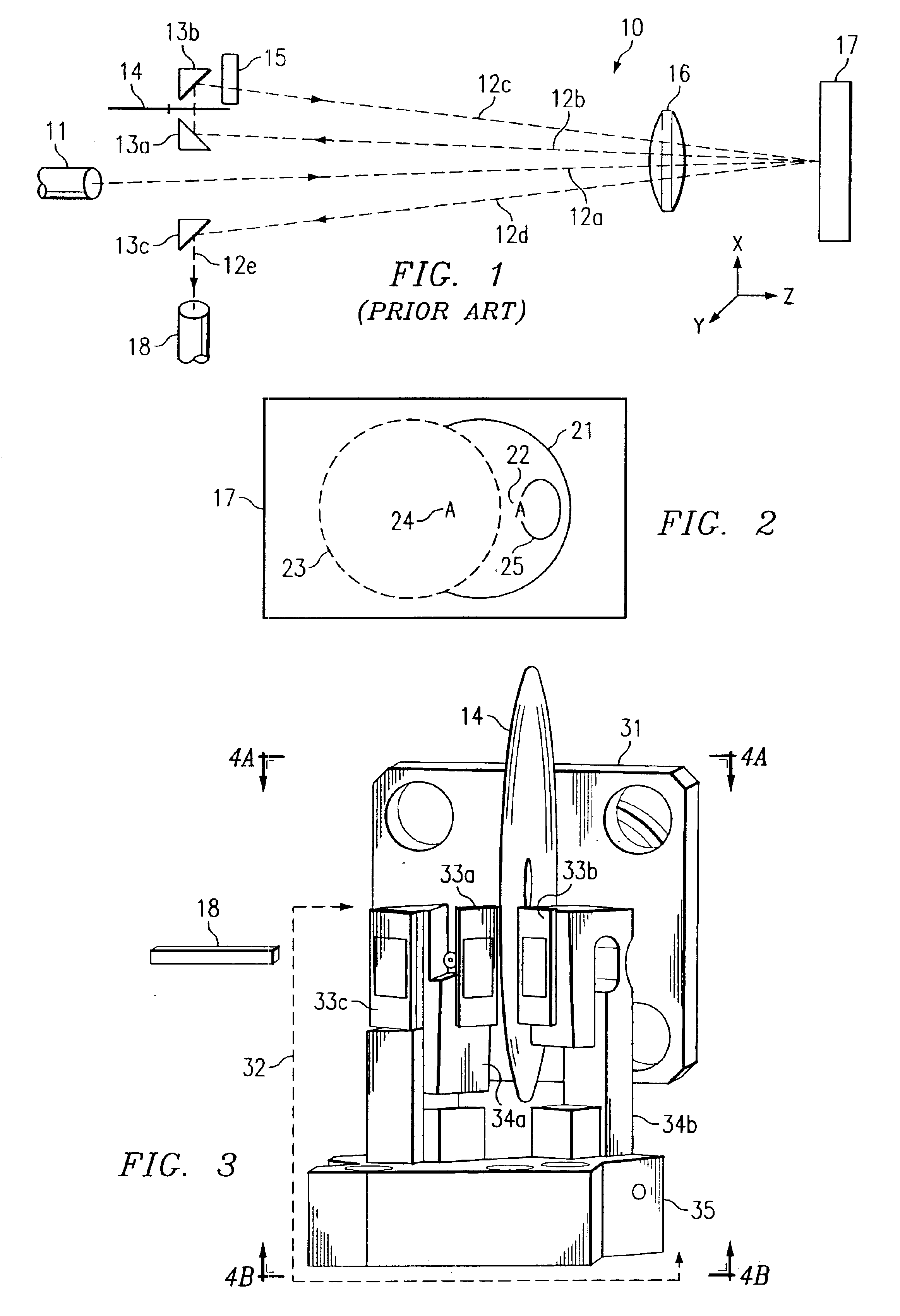 Adjustable mirror assembly for polarization dependent loss compensation