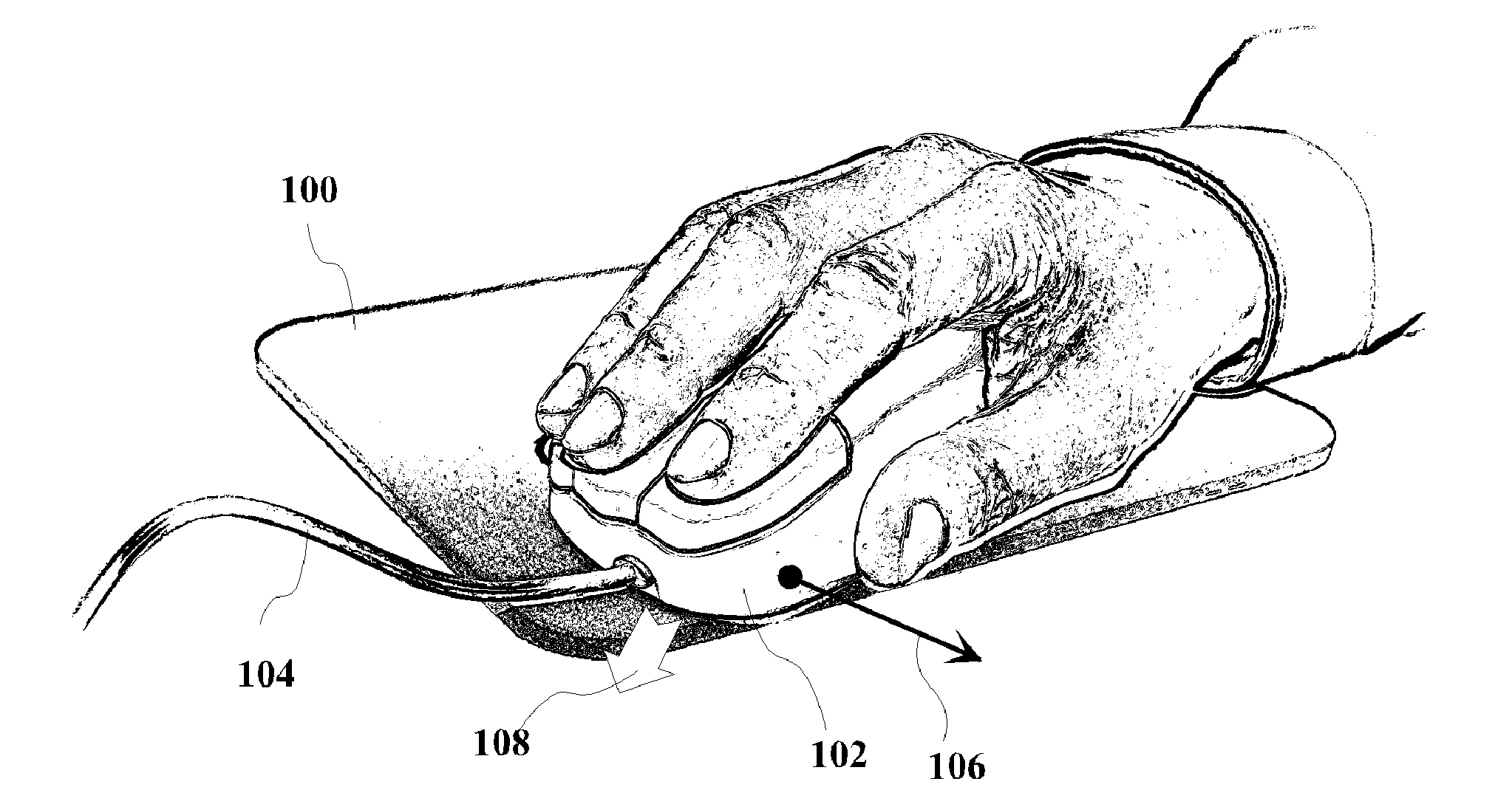 Self-propelled haptic mouse system