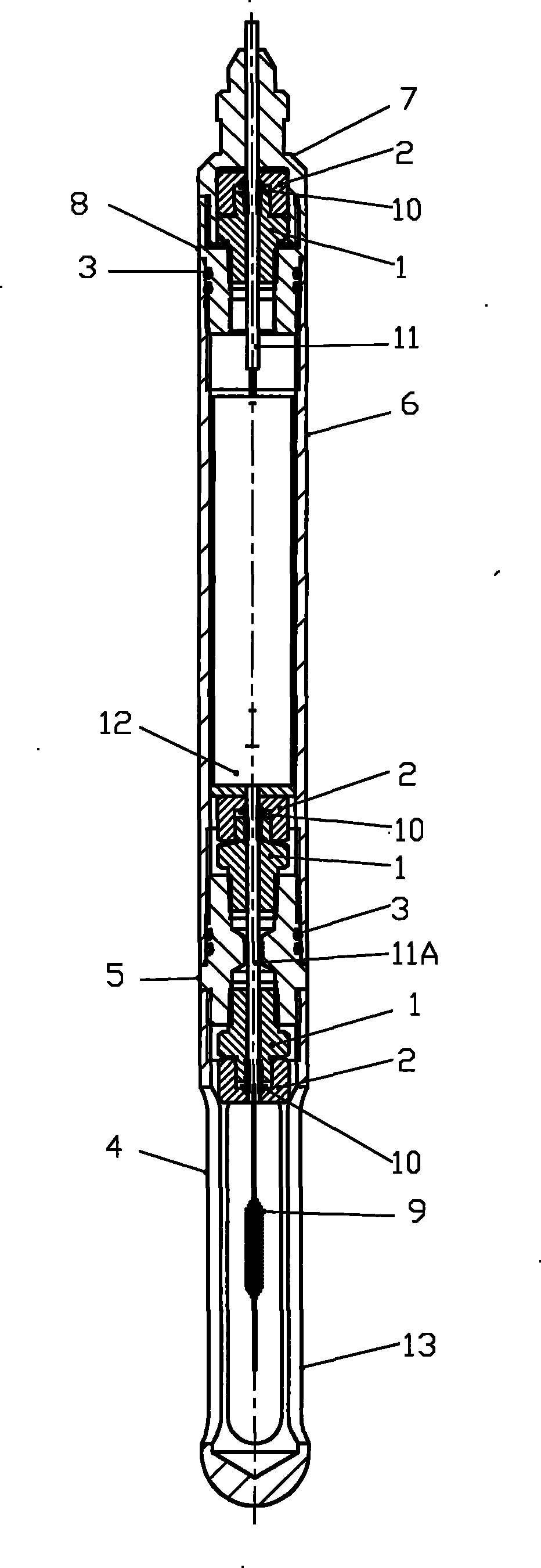 Underground wireless communication tool