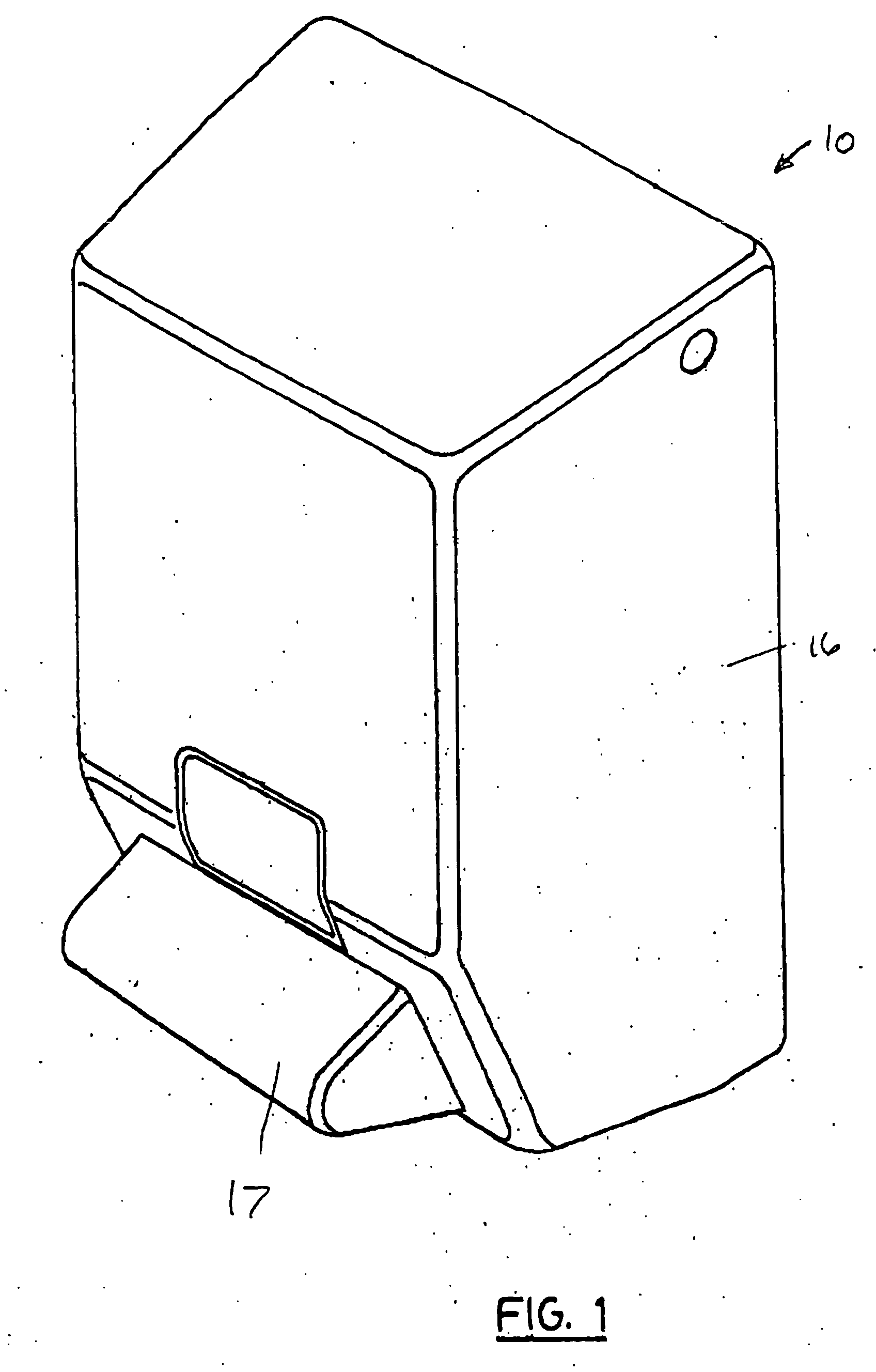 Foam dispenser with rigid container