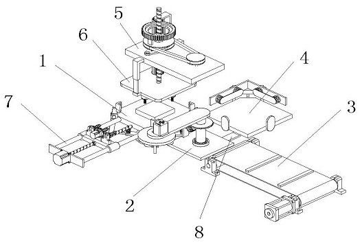 A kind of equipment for drilling holes in the production of load-bearing plates