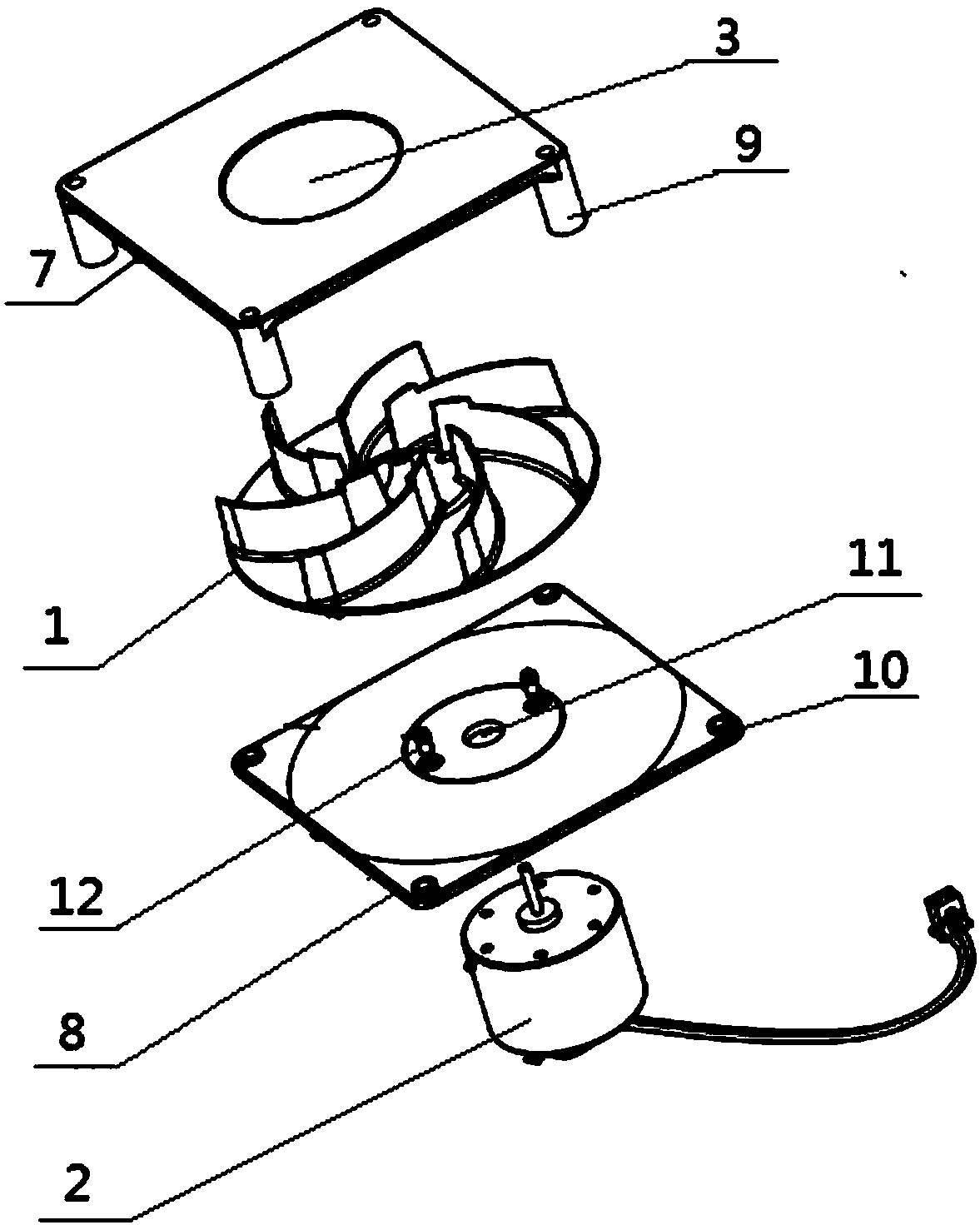 Garbage bag laying device and intelligent garbage can