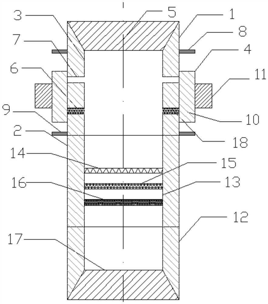 Pipe-scraping well-washing filtering device and well-washing filtering method thereof